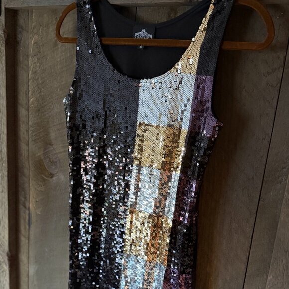 Angie Sequin Dress - Picture 1 of 5